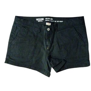 Mossimo Supply Co. Black Mid-Rise Women's Jean Shorts